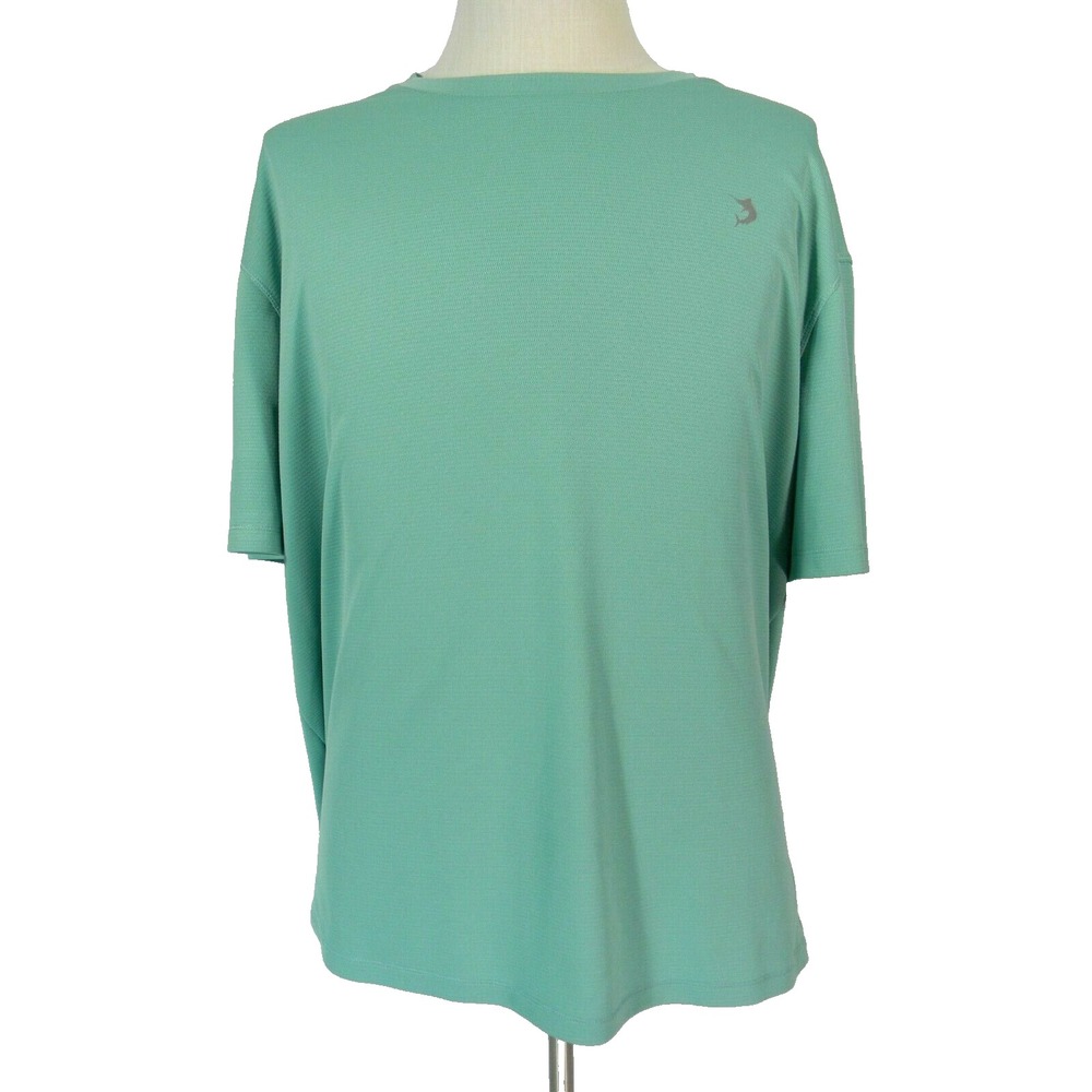 Reel Legends T-Shirt Men XL Blue Freeline Short Sleeve Outdoor Fishing Sport